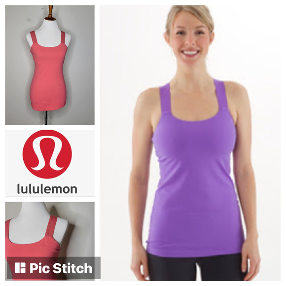 lululemon athletica Tops - Lululemon Inner Awareness Tank 2010 In Passion